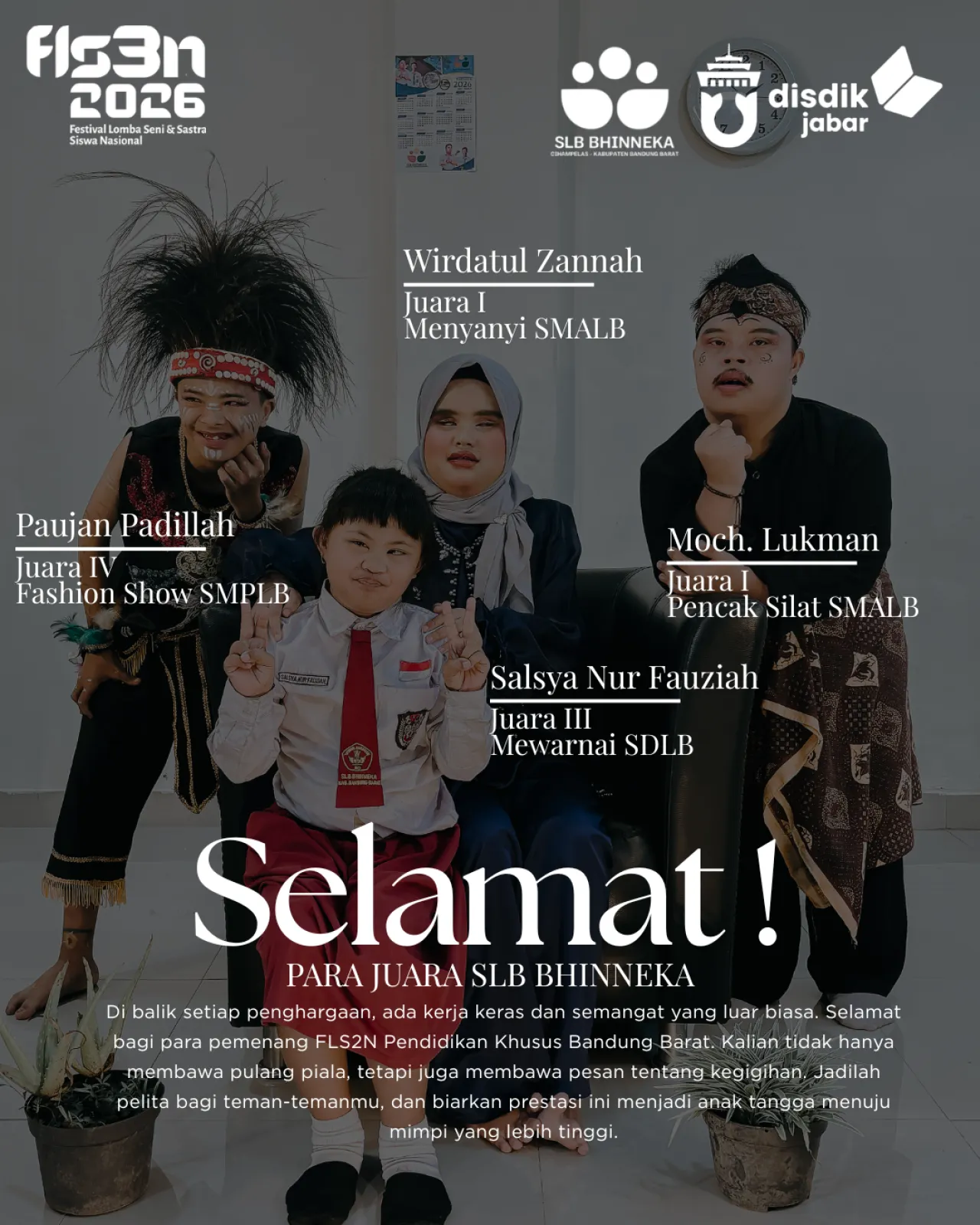 PARA JUARA FLS3N DIKSUS BANDUNG BARAT